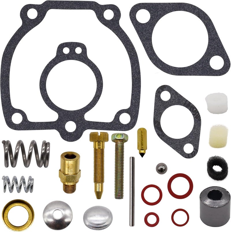 OXCANO Carburetor Repair Rebuild Kit Compatible with International IH Farmall Super H M W4 O4 W6 O6 Tractor, Compatible with IH Farmall 400 450 656 MV, 47387DB, 50983DB, 356948R92 - Image 2